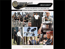 Tablet Screenshot of blackhawkprotect.com